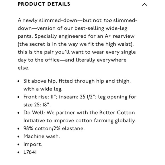 Rust Madewell Slim Wide Leg Emmett Pants - Picture 5 of 6